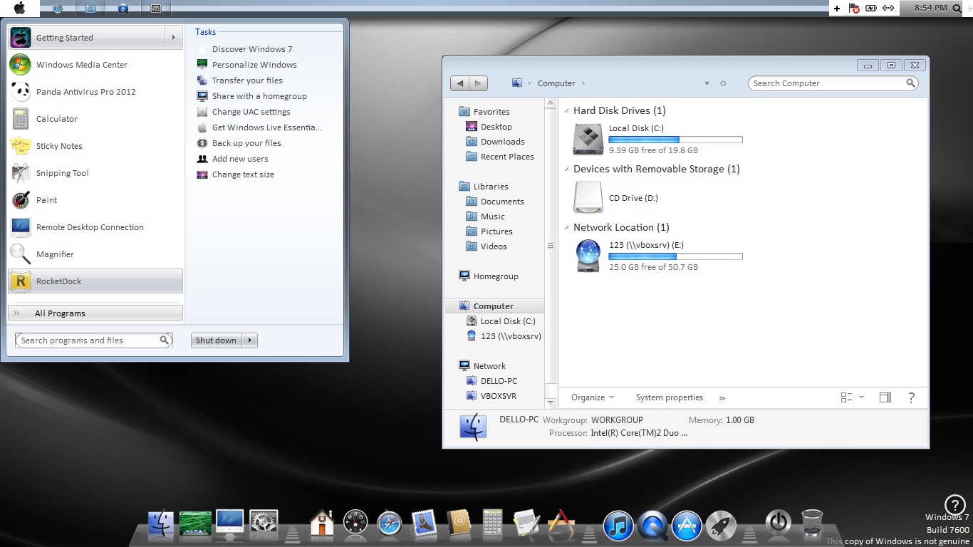 Mac Transformation Pack For Win 7